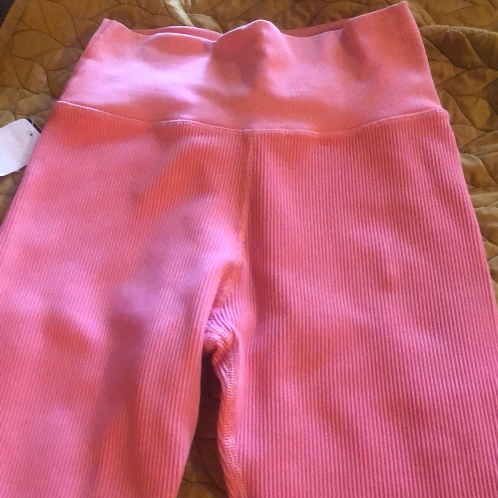 Pink leggings